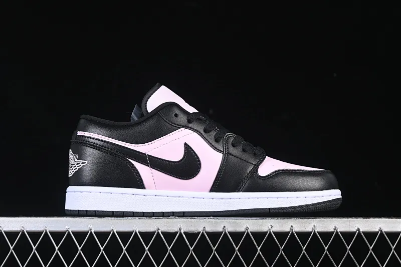 All categories Air Jordan Jordan series basketball shoes Air Jordan 1 Low Air Jordan 1 Low AJ1 Joe 1 black powder low-top cultural casual sneakers IO3394-663
